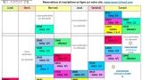 INSCRIPTIONS planning en ligne